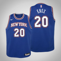 Youth Kevin Knox New York Knicks #20 Statement Royal 2020 Season Jersey